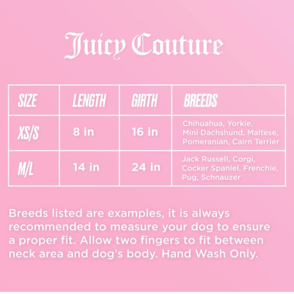 JUICY COUTURE PINK/BLACK TERRY BLING TRACKSUIT HOODIE | LOGO DETAIL |SZ M/L - Picture 11 of 11